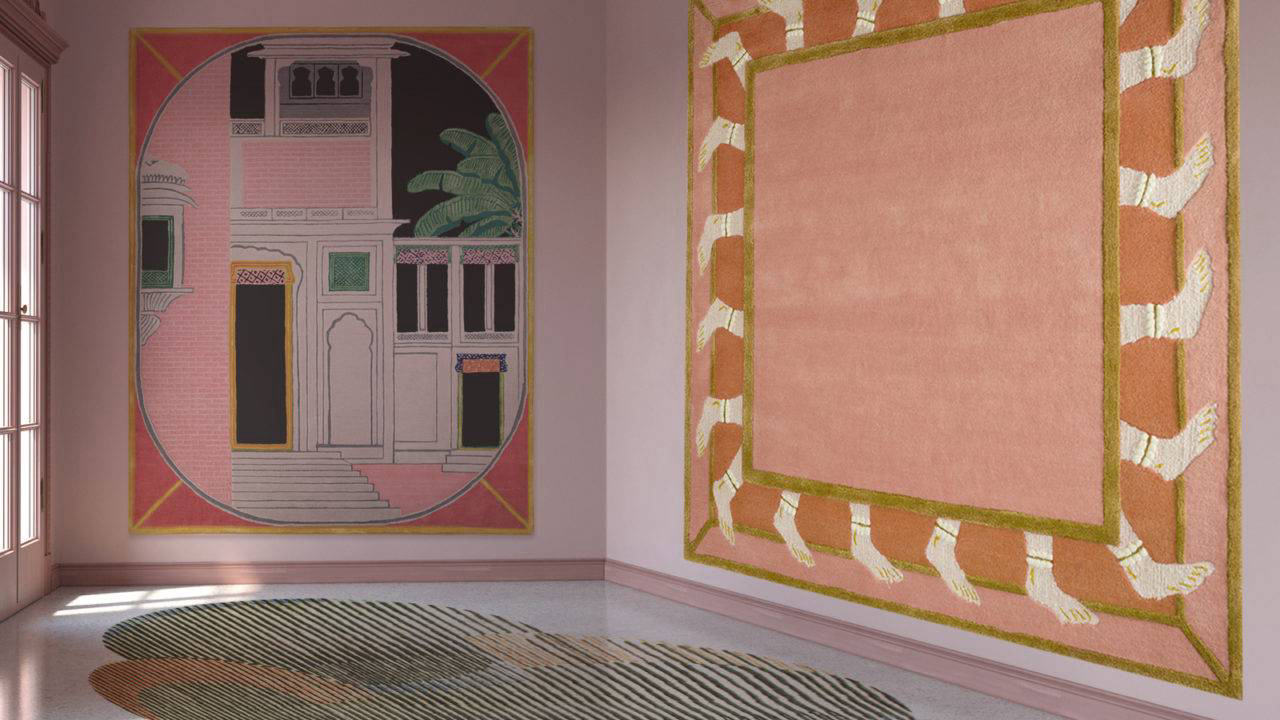 Tapetes de Matteo Cibic para Jaipur Rugs.