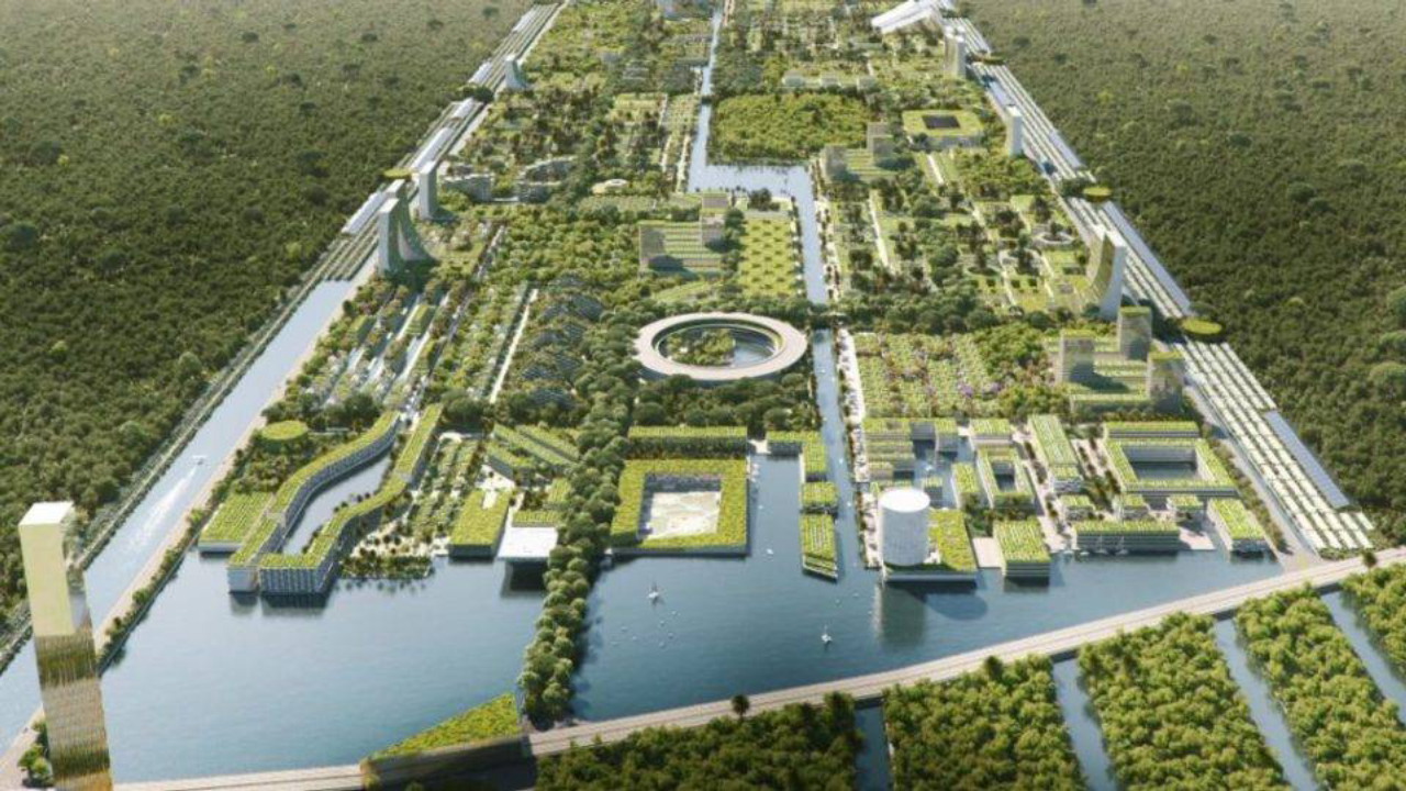 Projeto da Smart Forest City. Imagem: Stefano Boeri Architetti