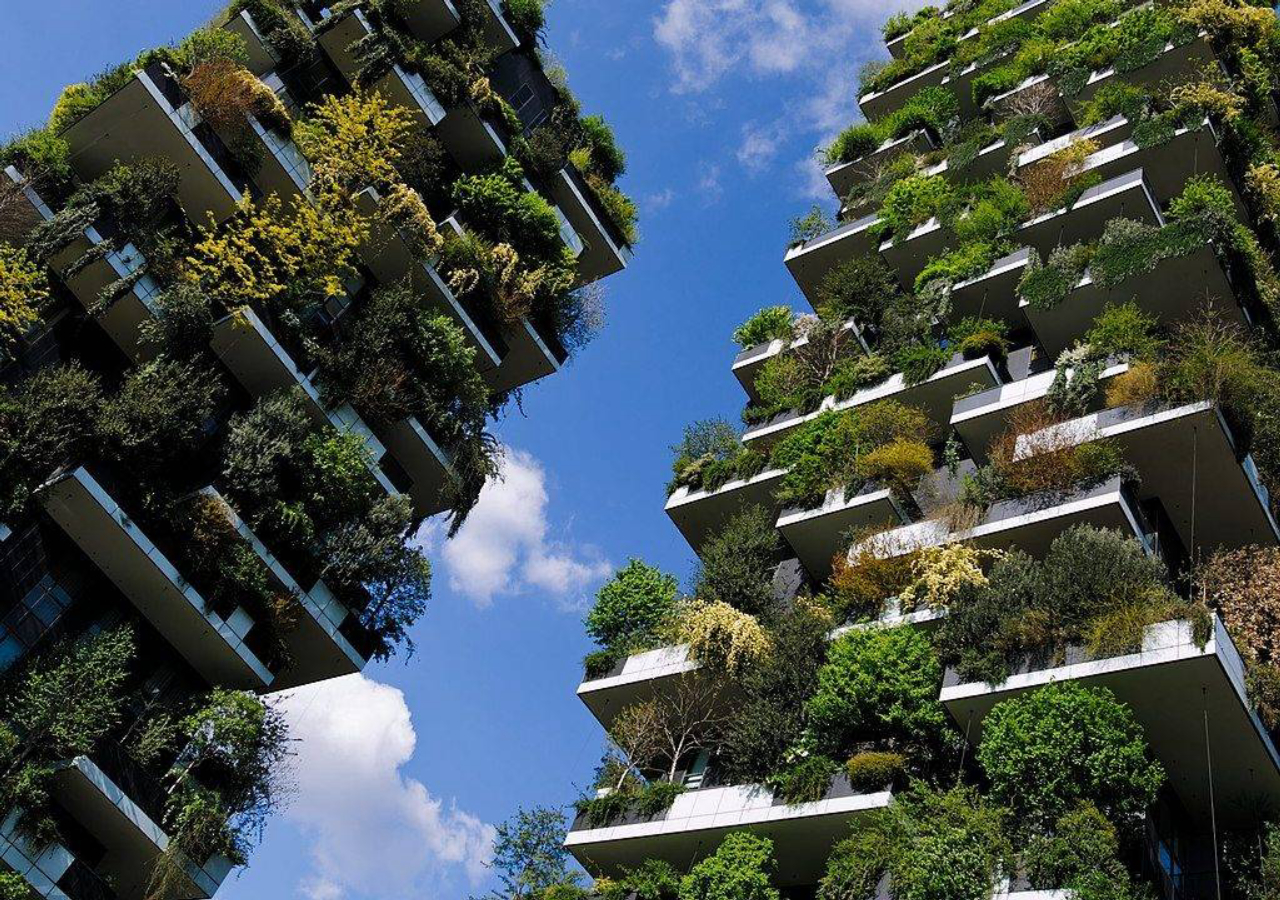 Bosco Verticale, em Milão, é um dos ícones entre as propostas de "florestas verticais". Foto: Wikimedia Commons