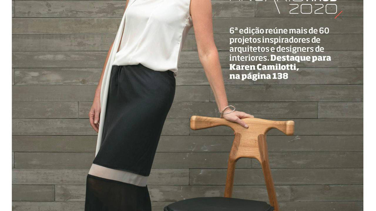Também do estudiobola, a cadeira Xico foi selecionada por Karen Camilotti. Foto: Fernando Zequinão/HAUS 