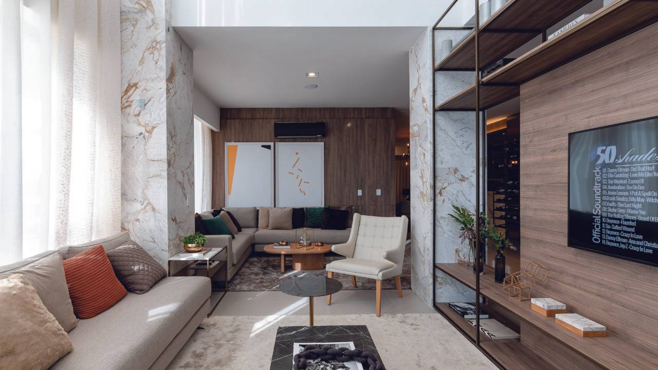  Maior conforto e bem-estar nos ambientes são fatores que influenciam a escolha por um imóvel. Na foto, o apartamento decorado do MAI Terraces Barigui.