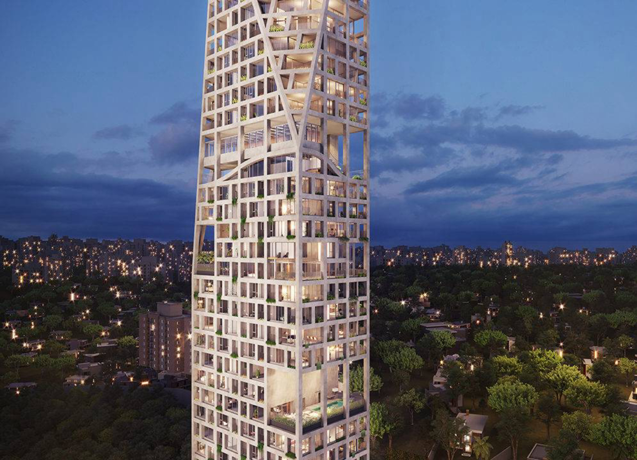 Com 123,51 metros, o AGE 360 será o terceiro maior edifício de Curitiba