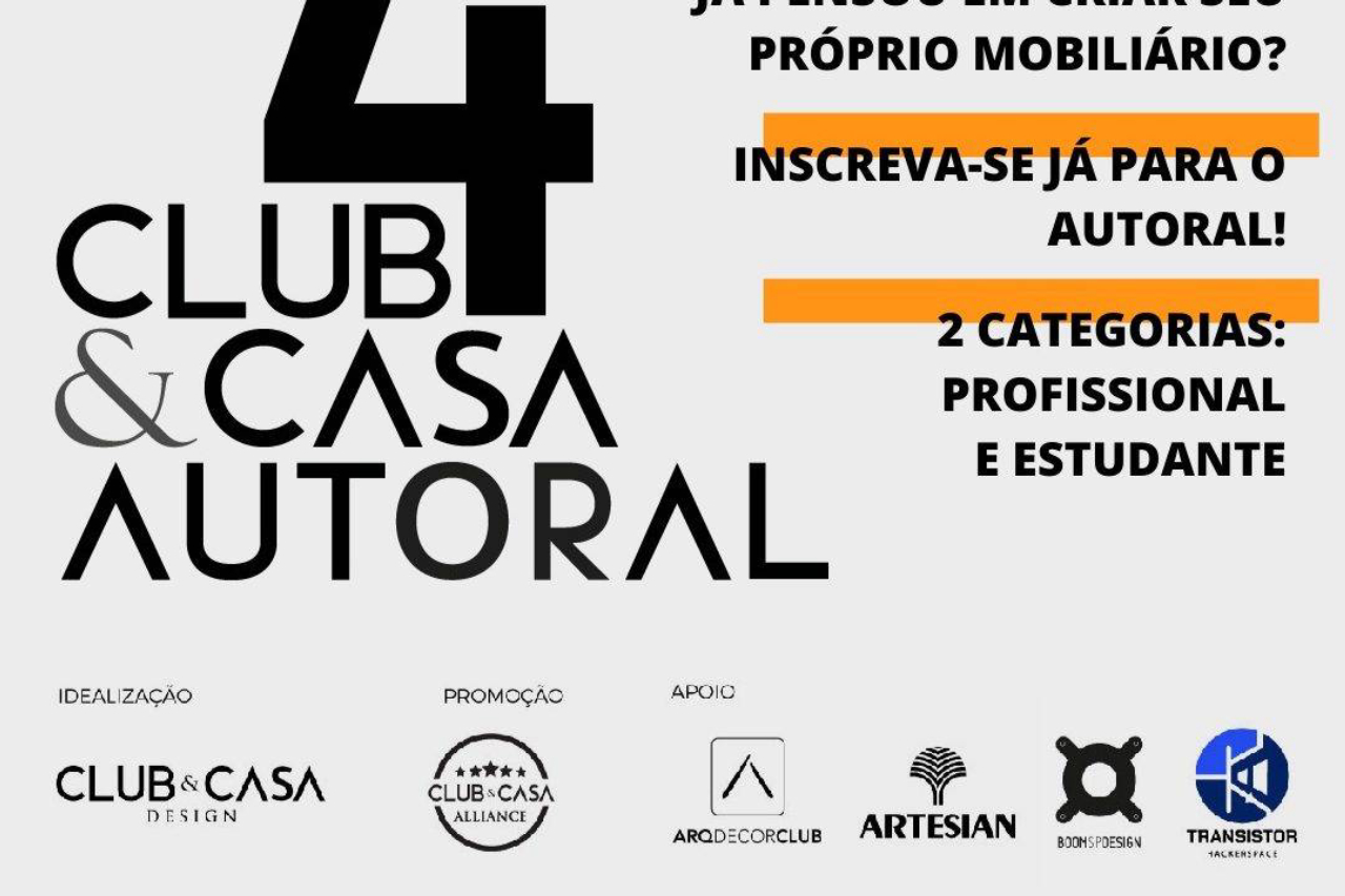 Em novo formato, esta edição foi idealizada pelas plataformas de relacionamento Club&amp;Casa Design de São Paulo e ArqDecorClub, e tem como intuito a valorização do design de produto.