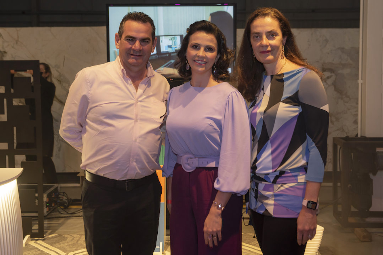   João Carlos Bontorin, Lilian Kuhne e Ana Amélia Cunha Pereira Filizola.