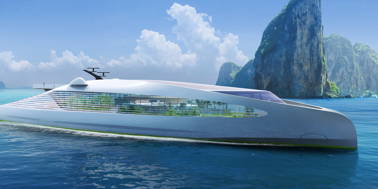  Protótipo do VY-01 foi apresentado durante o Mônaco Yacht Show 2021.&nbsp; 