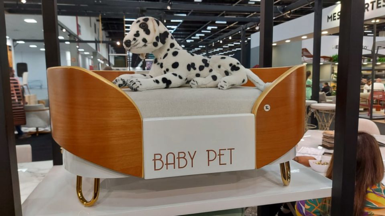 Caminha Pet Baby tem design refinado.
