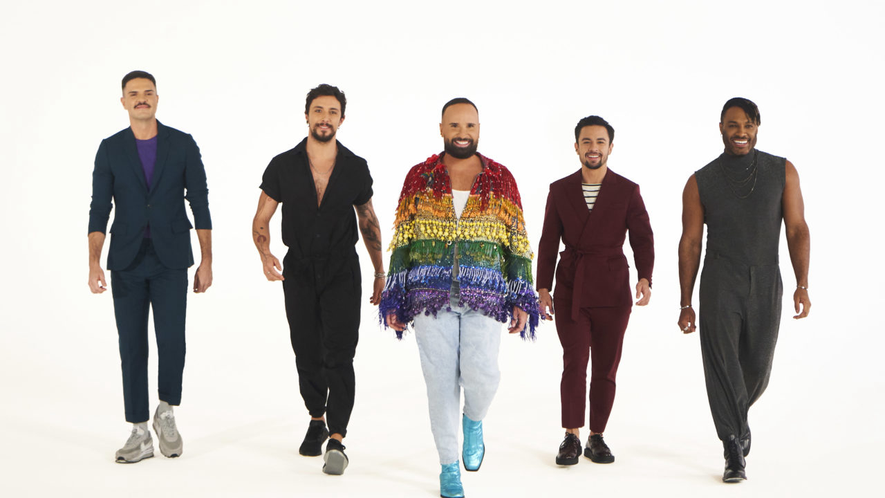 Os "cinco fabulosos" da versão brasileira de "Queer Eye"