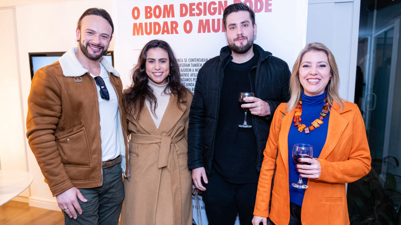 Leonardo Gazzalle, Eloisa Cardoso, João Escolaro e Simone Albini