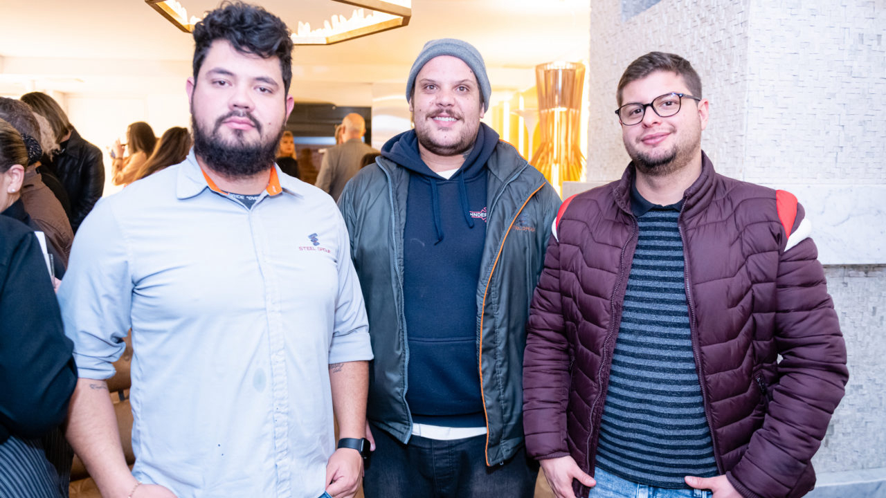 Lindolfo de Castro, Luiz Franco e Phelipe Couto