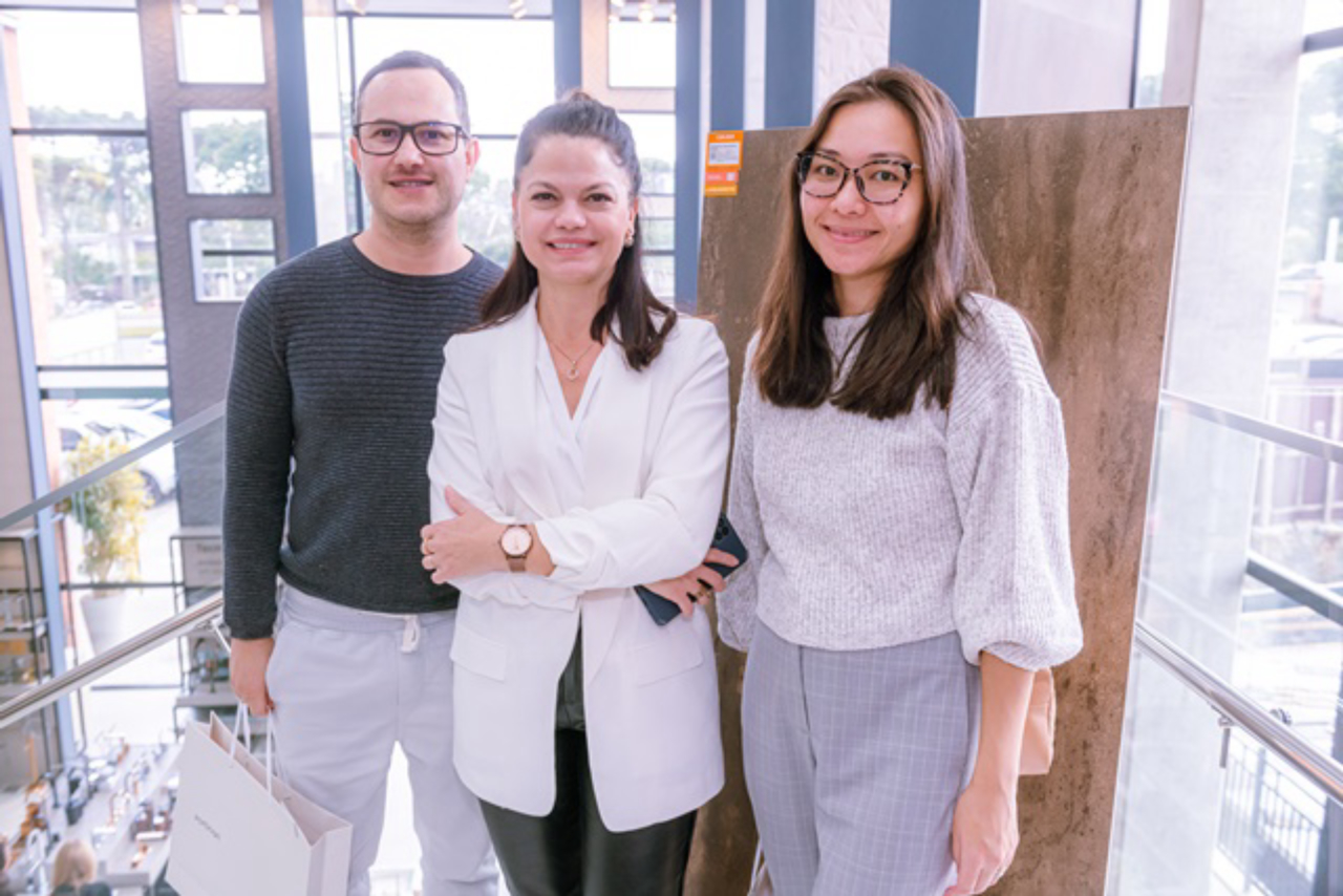 Wesley Braz, Cibele Medeiros, Patricia Yanaga