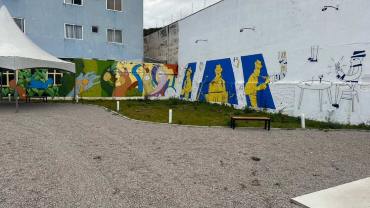  Praça pública da Altma e da Hiex tem dois mil metros quadrados.