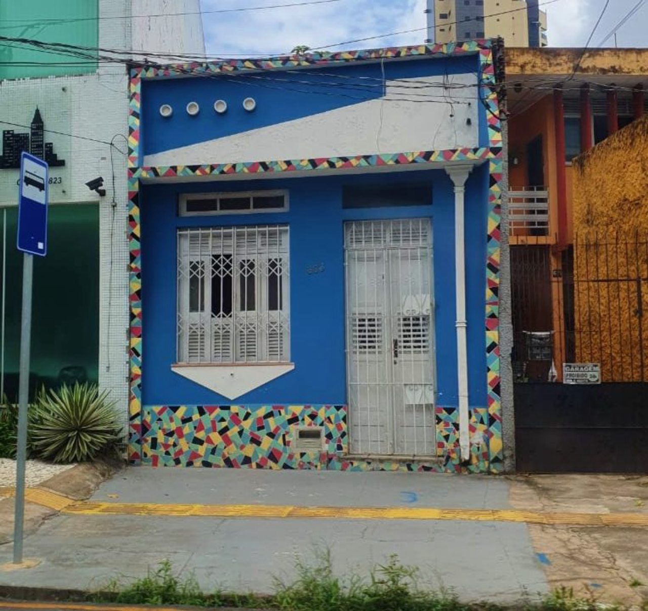 Para decorar suas residências, classes populares de Belém utilizavam azulejos que se quebravam na estrada.