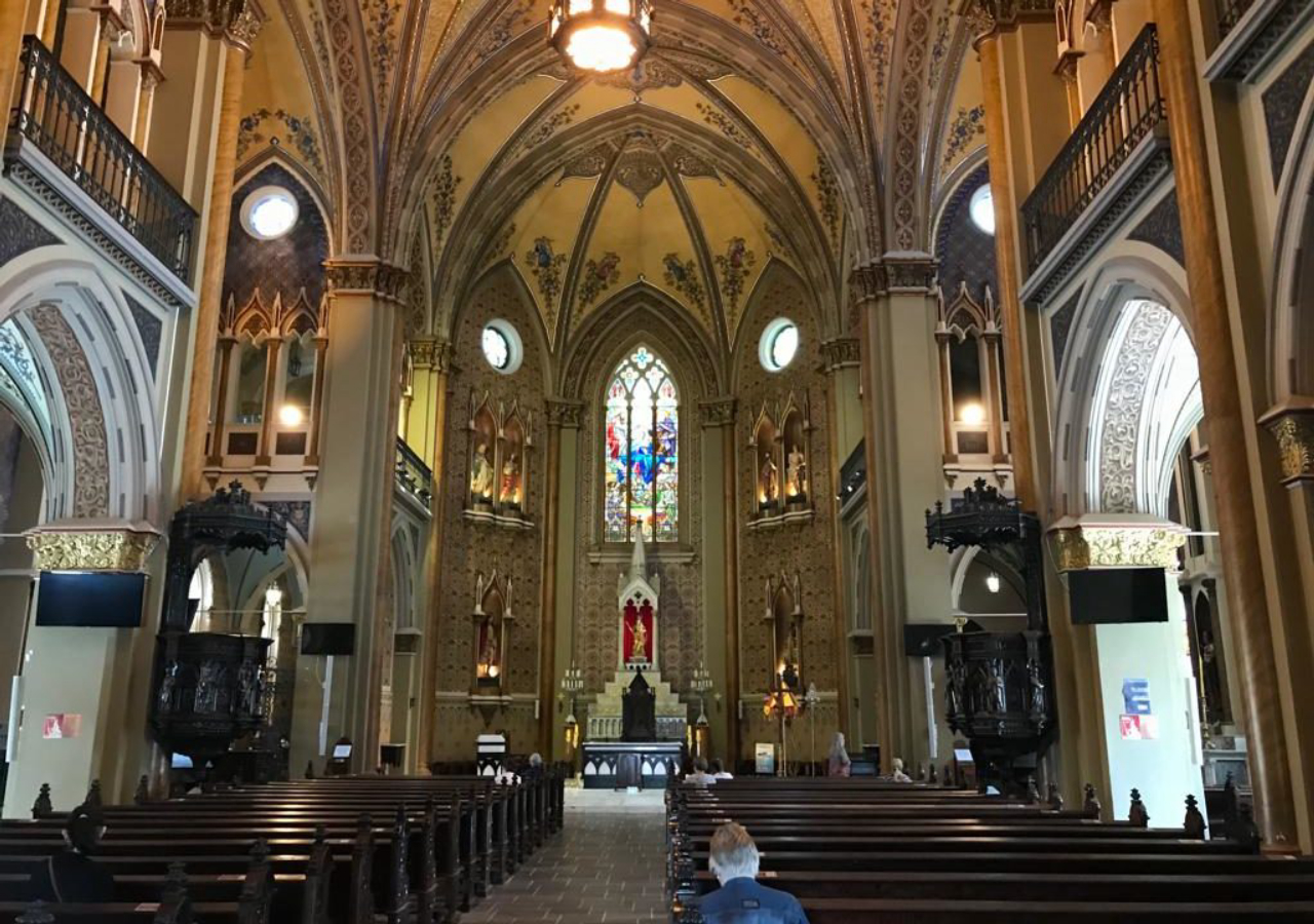 Interior da Catedral na atualidade