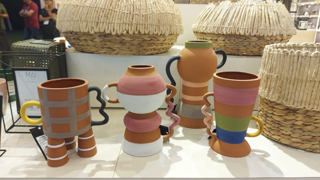 Vasos da Mai Home também são inspirados na referência do movimento artístico