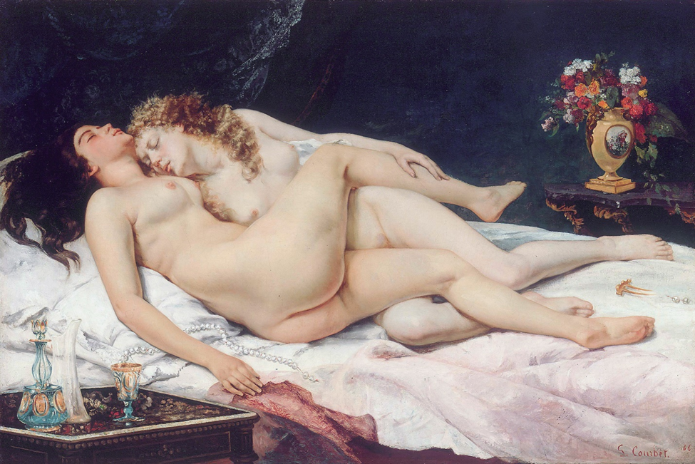 Gustave Coubert - “Adormecidas” 1866 (realismo)