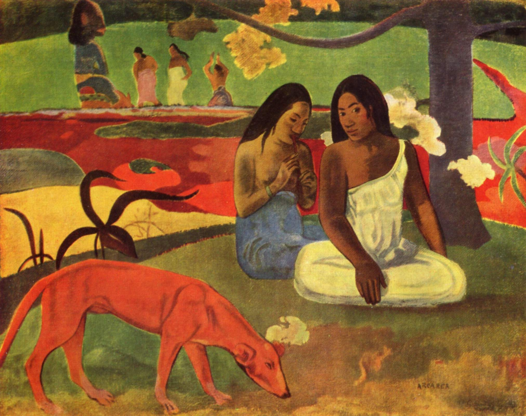 Paul Gauguin - Mistérios do paraíso, 1897 | Fonte da imagem: Wikipedia