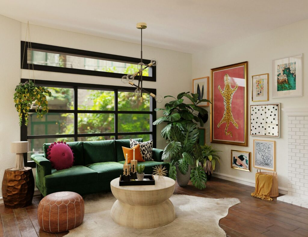 Decoração boho é liberdade para criar com autenticidade. Fonte: Unsplash