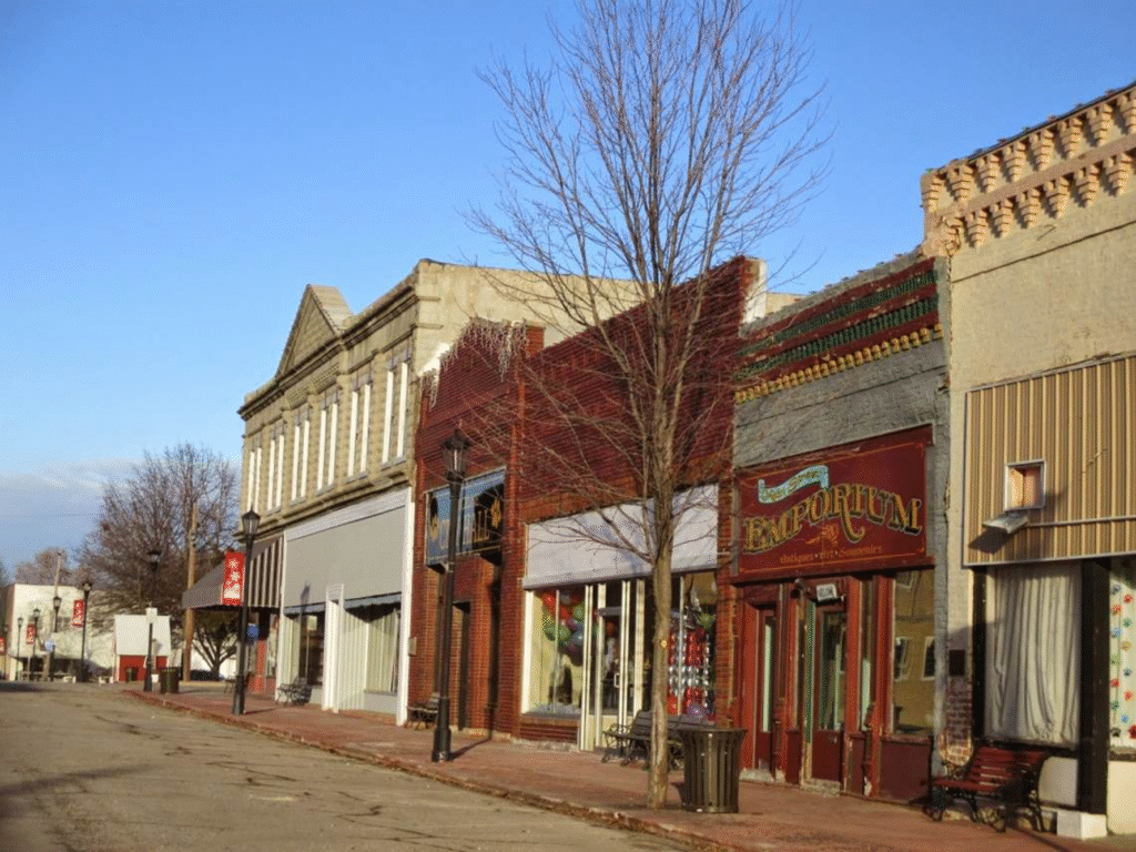 Marceline, Missouri, nos EUA - Cidade natal de Walt Disney. Imagem: Duchess of Disneyland