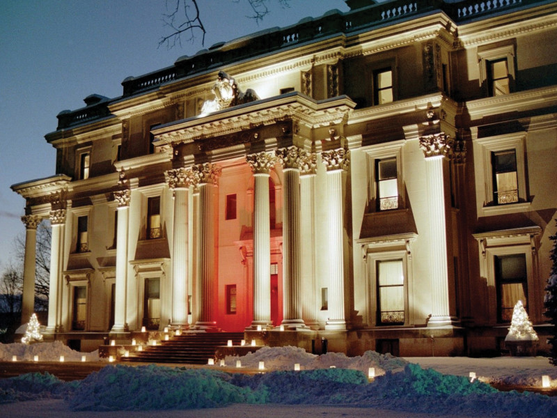 Mansão Vanderbilt em Hyde Park, Nova York  | Fonte: Destination Dutchess