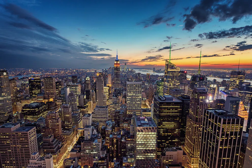 Nova York - vista panorâmica midtown | Imagem: Donyc
