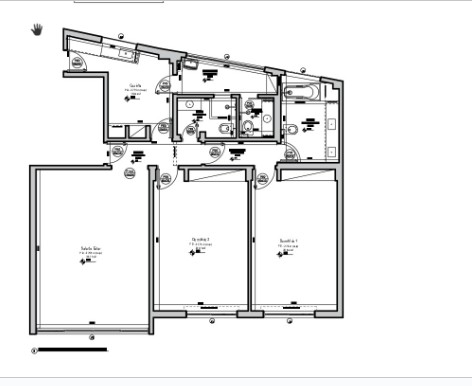 A nova planta otimizou o layout da área social e da cozinha, resultando em um melhor aproveitamento do espaço.