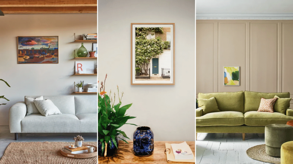 O Feng Shui tenta equilibrar cores e formas em cada ambiente. Fonte: Darlings of Chelsea / Rue Paradis Art Prints / Arlo &amp; Jacob